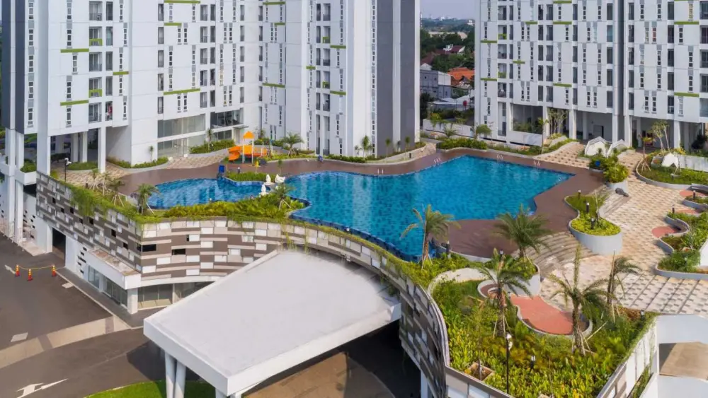 Apartemen siap huni bernuansa resort di BSD City