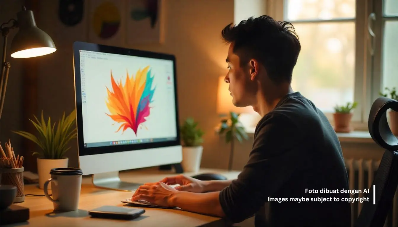 Membuka jasa desain grafis di tahun ular kayu berpotensi cuan