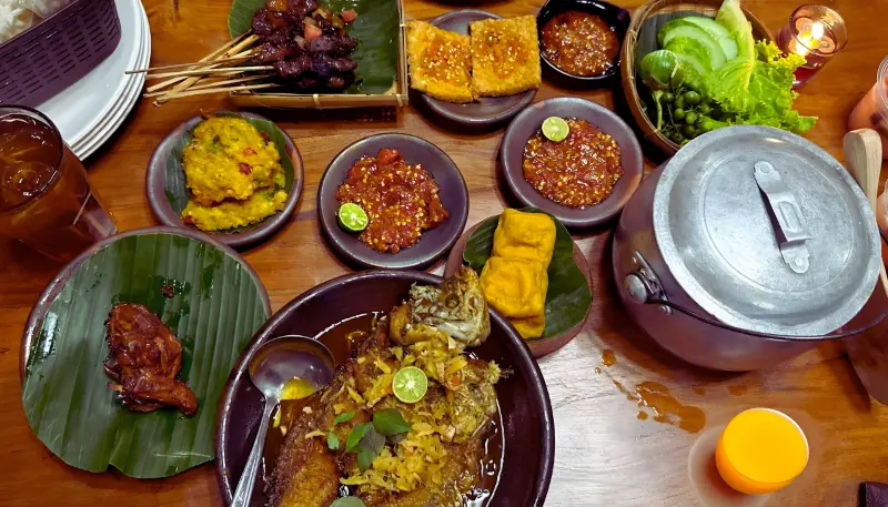 Sajian menu di Resto Jasunda