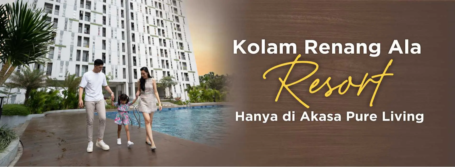 Kolam Renang di Akasa