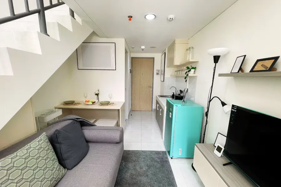 Show Unit Apartemen Studio Loft